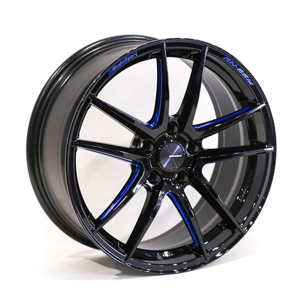 Wheel Hub WedsSport RN-55M 18x8" +45 5x114.3 BBM Finish Wheel Set