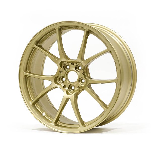 Wheel Hub TWS Motorsport T66-F 18x8" +44 5x100 Flat Gold Finish Wheel Set