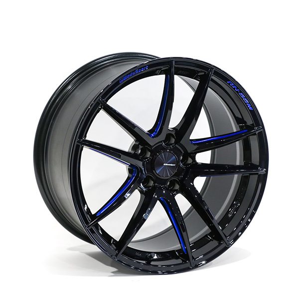 Wheel Hub WedsSport RN-55M 18x9.5" +38 5x114.3 BBM Finish Wheel Set