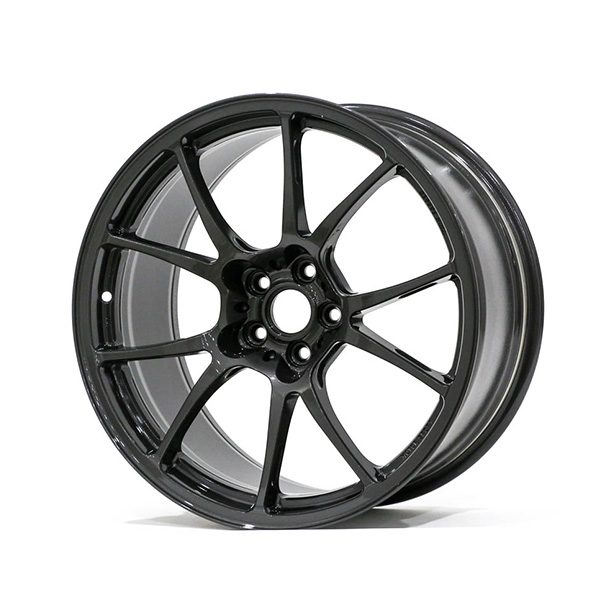 Wheel Hub TWS Motorsport T66-F 18x9.5" +45 5x100 Gloss Gunmeta Finish Wheel Set