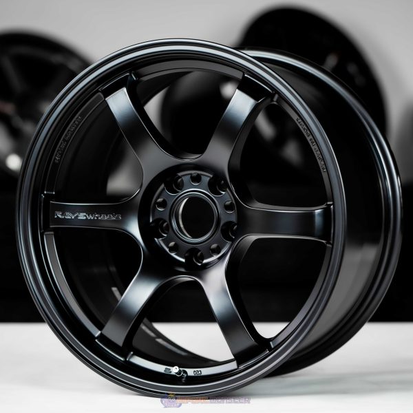 Gram Lights 57DR 18x9.5 +22 5x114.3 Matte Black (SB)-2
