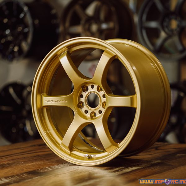 Rays Gram Lights 57DR 18x9.5 +38 5x114.3 gold (9)