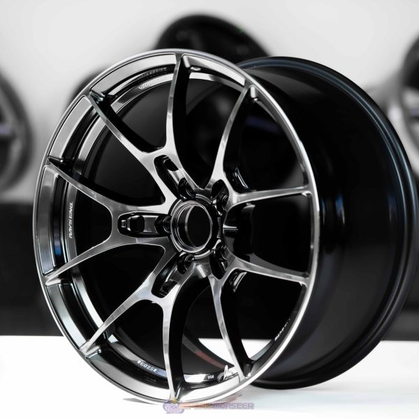 Volk Racing G025 18x9.5 +38 5x114.3 Shining Black Metal (HK)-8