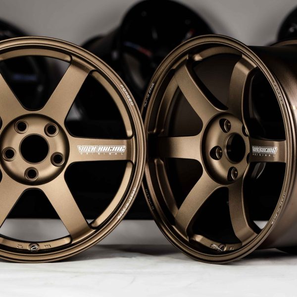 Volk Racing TE37 SAGA S-Plus 18x9 and 18x10 +35 5x114.3 Bronze (BR)-1