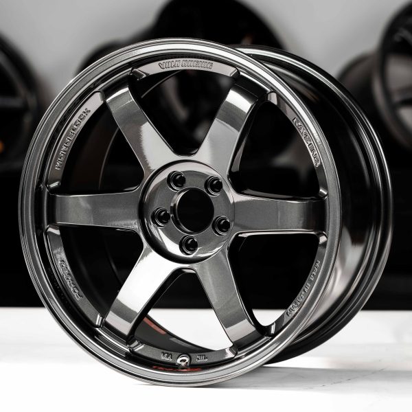 Volk Racing TE37SL 18x9.5 +40 5x100 Diamond Black (DB)-2