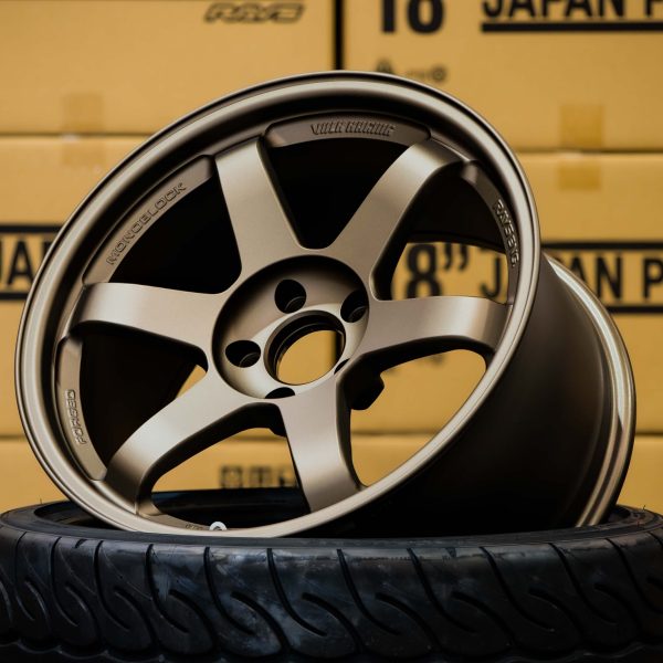 Volk Racing TE37SL 18x9.5 5x114.3 Blast Bronze (BB)-2