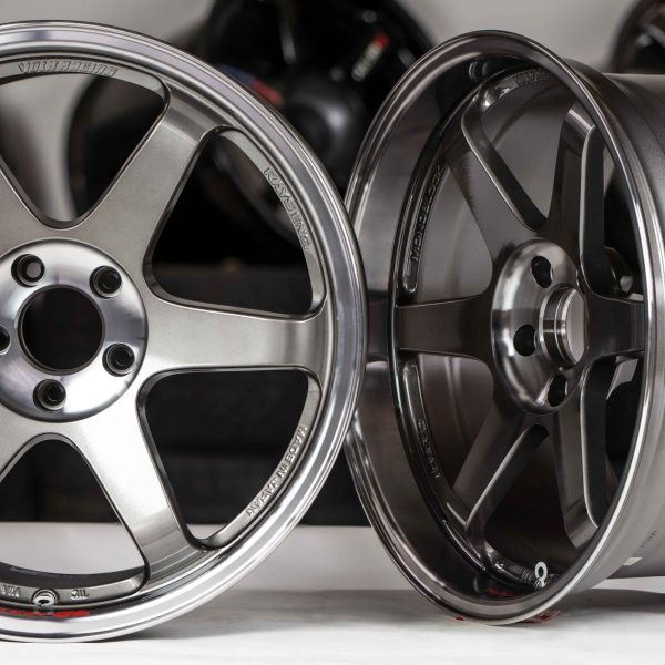 Volk Racing TE37SL 19x9.5 and 19x10.5 +22 5x114.3 Pressed Graphite (PG)-1