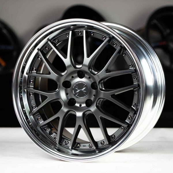 Weds Maverick 709M 19x10 +35 5x114.3 Mat Gun-2