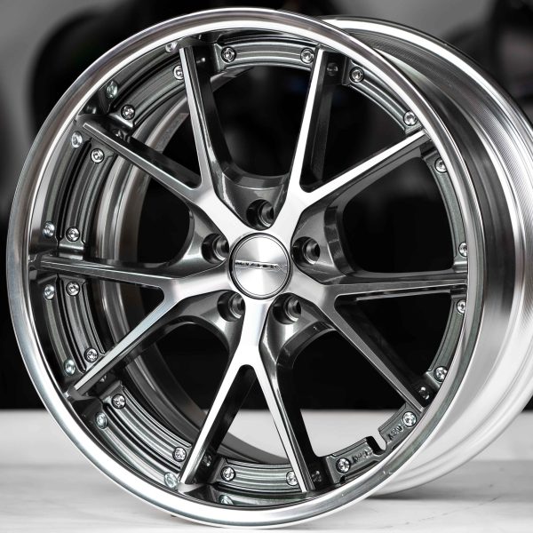 Weds Maverick 905S 18x9.5 +38 5x100 Gunmetal Polish-2