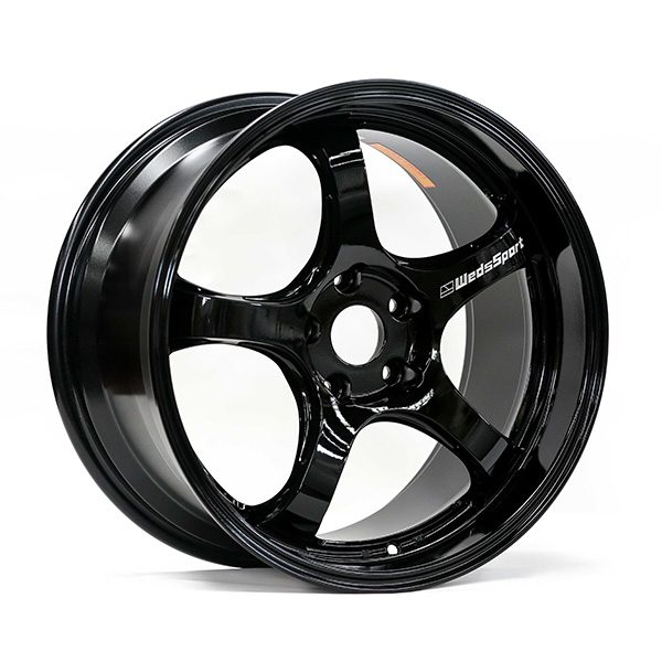 Wheel Hub Weds Sport RN-05M 18x9.5 5x114.3 +38 GLOSS BLACK0